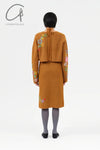 YANYAN KNITS Alpaca Knitted Sweater/Pencil Skirt YYK-YYW24-1941-HUANG Top